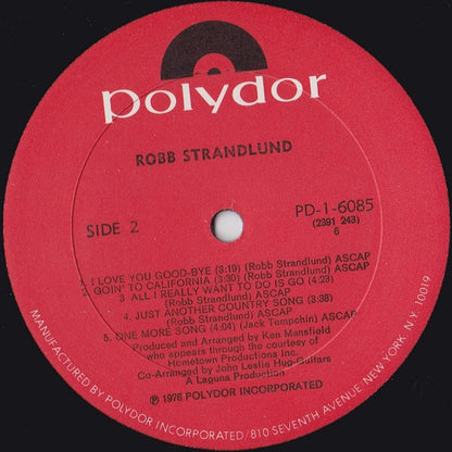 Robb Strandlund - secondary