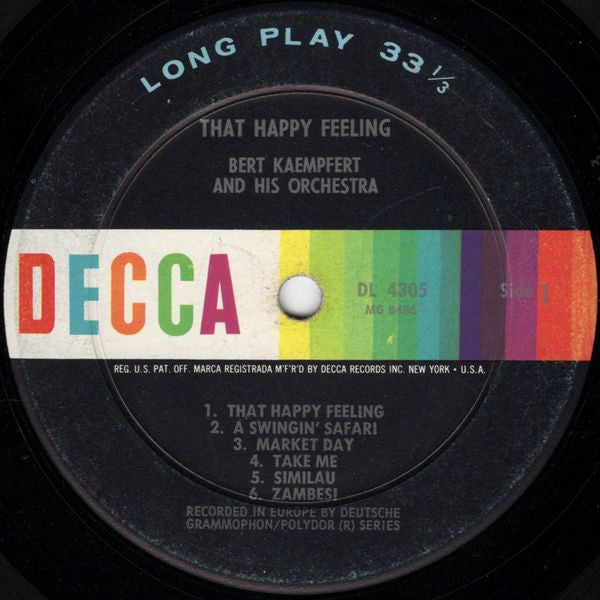 Bert Kaempfert & His Orchestra - That Happy Feeling