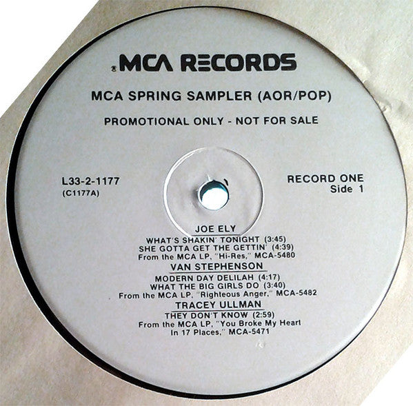 MCA Spring Sampler AOR/Pop - secondary