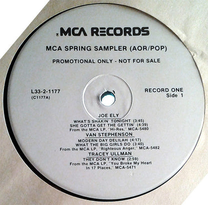 MCA Spring Sampler AOR/Pop - secondary