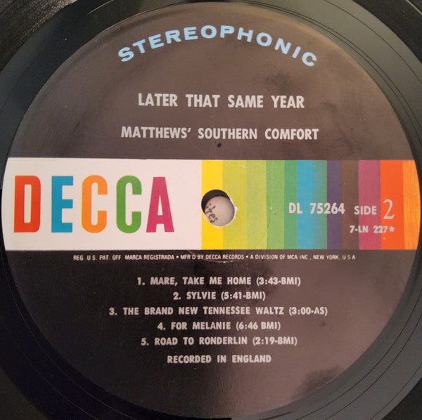 Later That Same Year - secondary