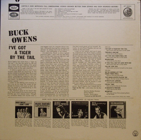 Buck Owens And His Buckaroos - I've Got A Tiger By The Tail