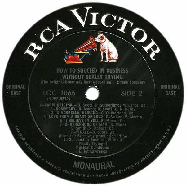 Various - How To Succeed In Business Without Really Trying (The Original Broadway Cast Recording)