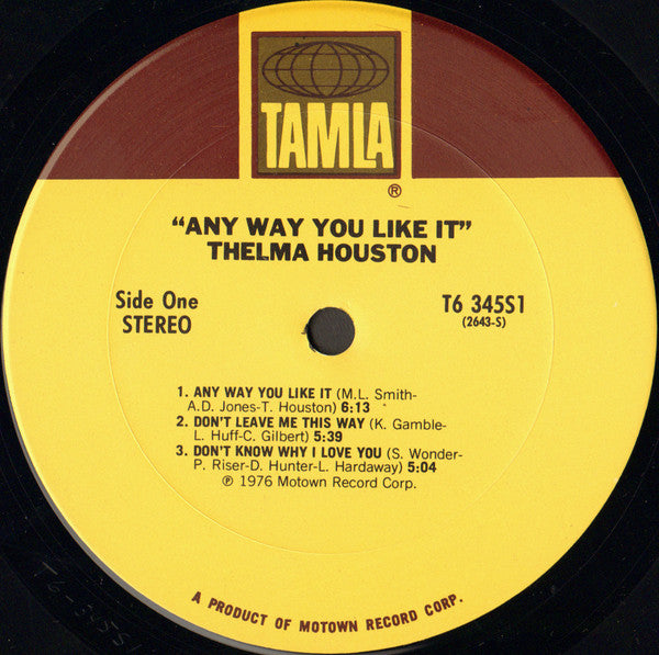 Any Way You Like It - secondary