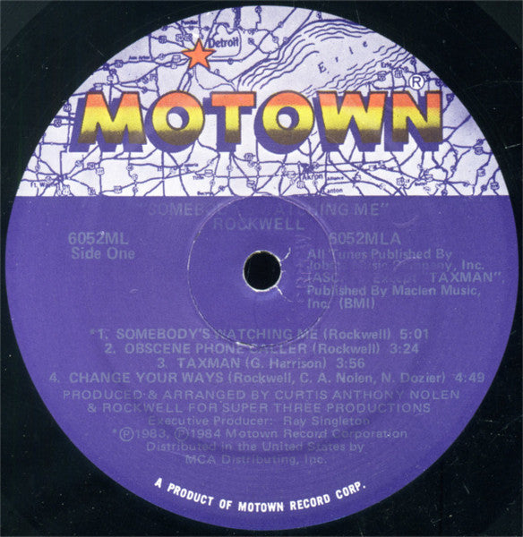 Somebody's Watching Me - secondary