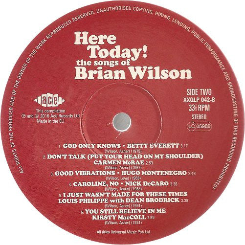 Here Today! (The Songs of Brian Wilson) - secondary