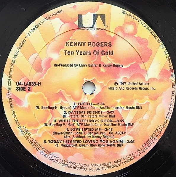 Ten Years Of Gold - secondary