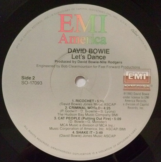 Let's Dance - secondary