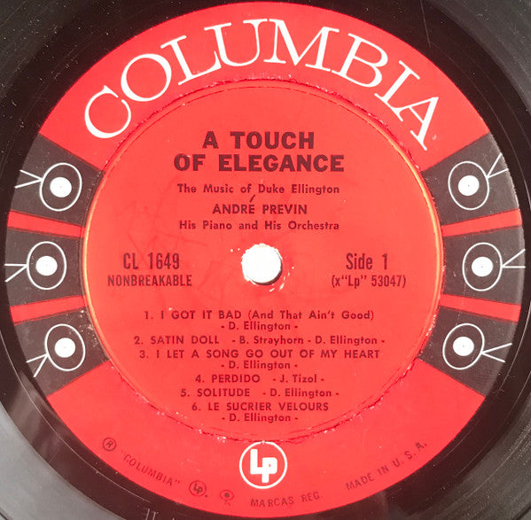 A Touch Of Elegance: The Music Of Duke Ellington - secondary