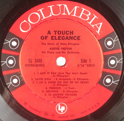 A Touch Of Elegance: The Music Of Duke Ellington - secondary