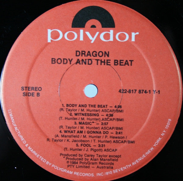 Body And The Beat - secondary