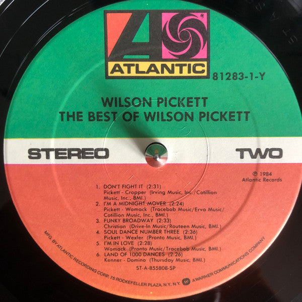 The Best Of Wilson Pickett - secondary