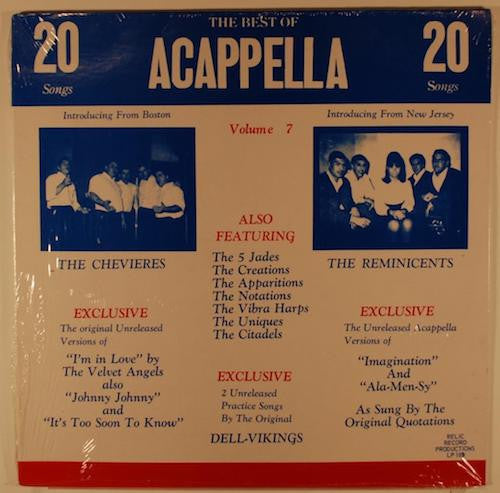 The Best Of Acappella Volume 7 - secondary