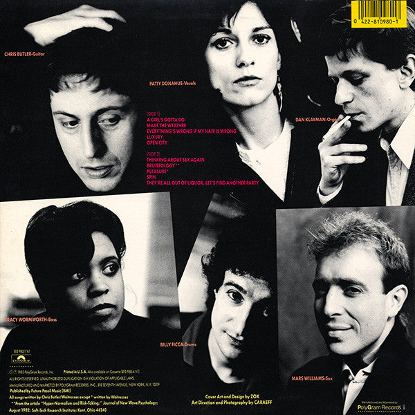 The Waitresses - Bruiseology