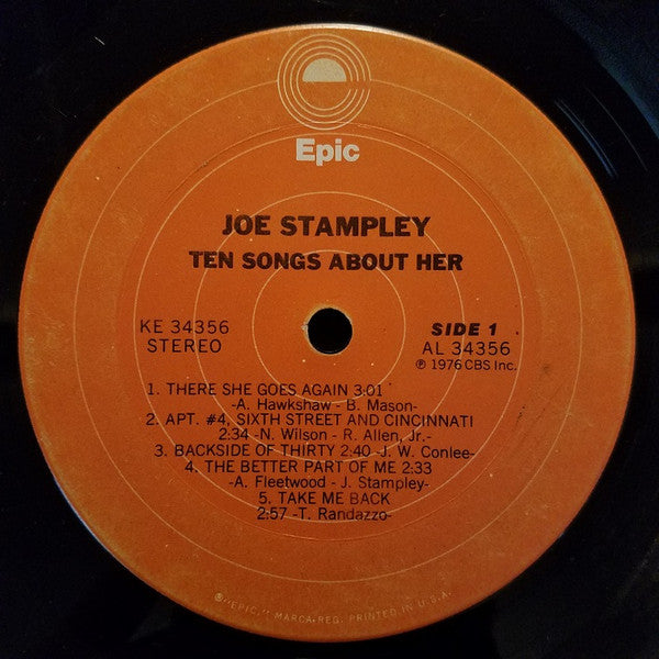 Ten Songs About Her - secondary