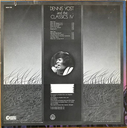 Dennis Yost, The Classics IV - What Am I Crying For?