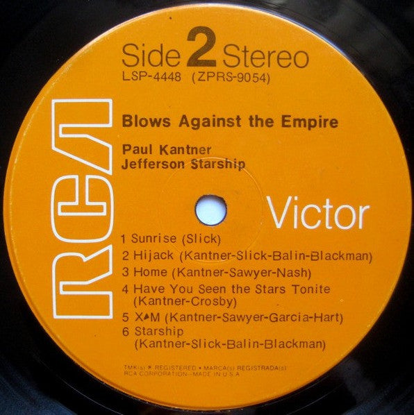 Blows Against The Empire - secondary