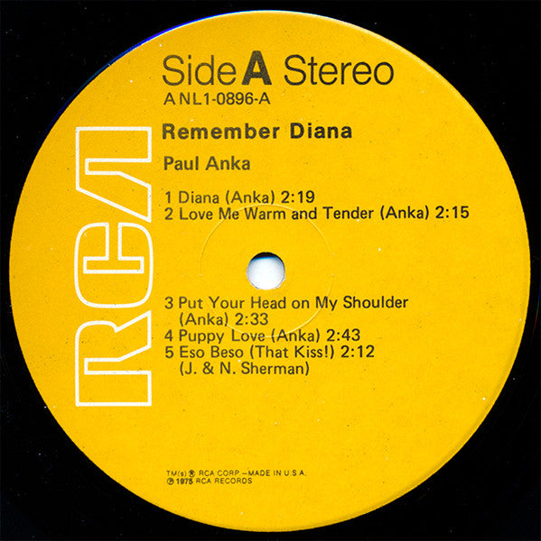 Remember Diana - secondary