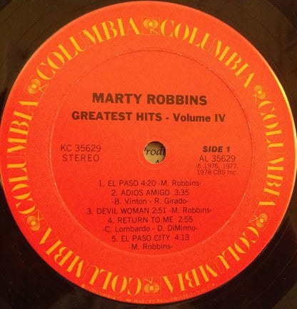 Marty Robbins - Greatest Hits Vol. IV