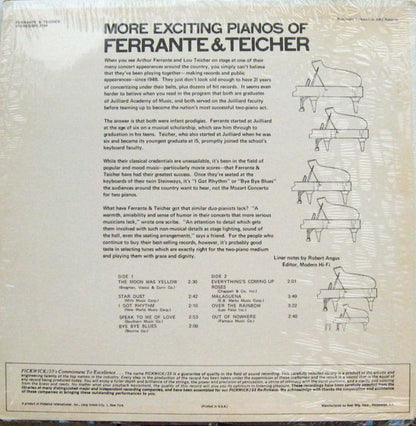 More Exciting Pianos Of Ferrante & Teicher - secondary