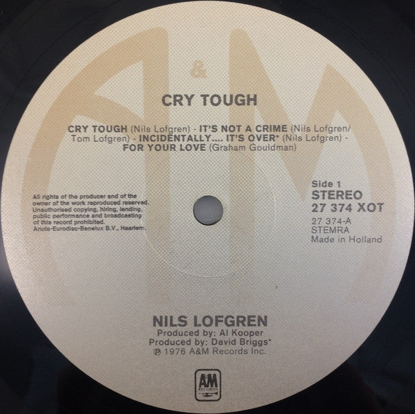 Nils Lofgren - Cry Tough