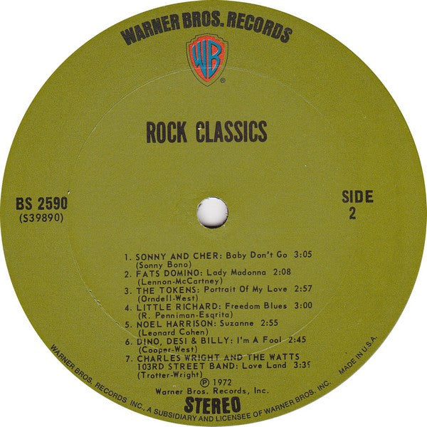 Rock Classics - secondary