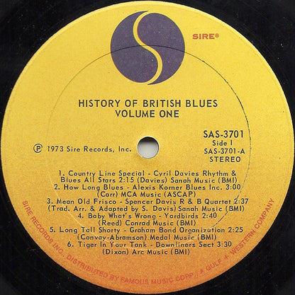 History Of British Blues (Volume One) - secondary