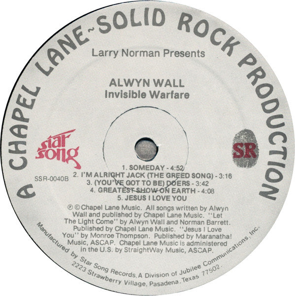 Invisible Warfare - secondary