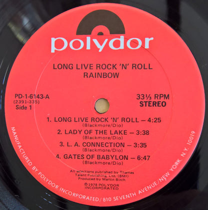 Long Live Rock 'N' Roll - secondary