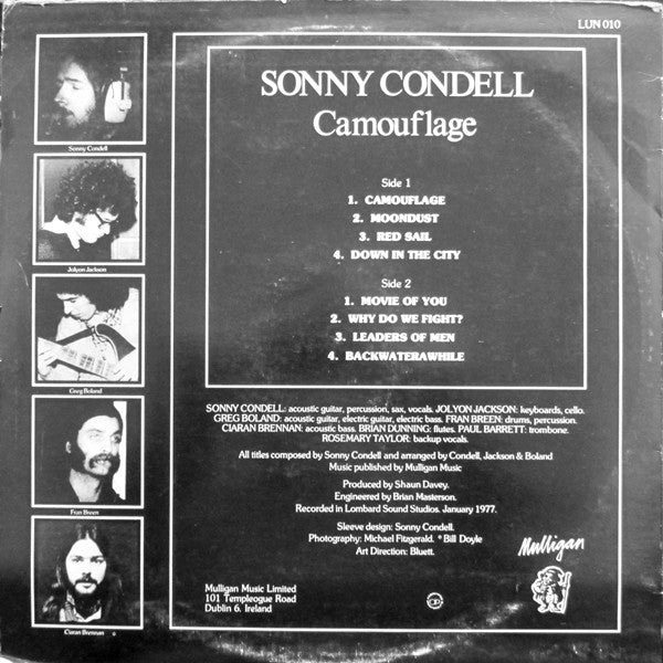 Sonny Condell - Camouflage