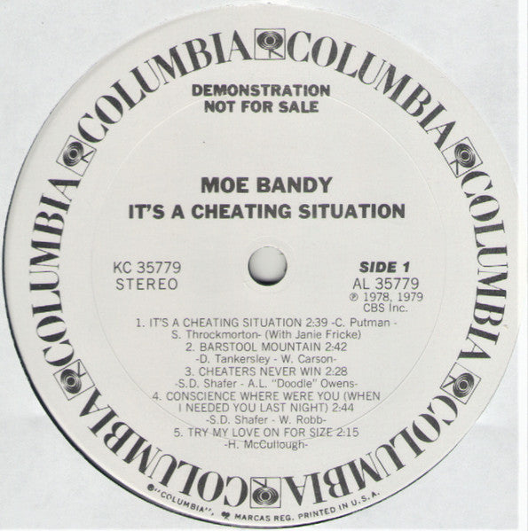 It's A Cheating Situation - secondary