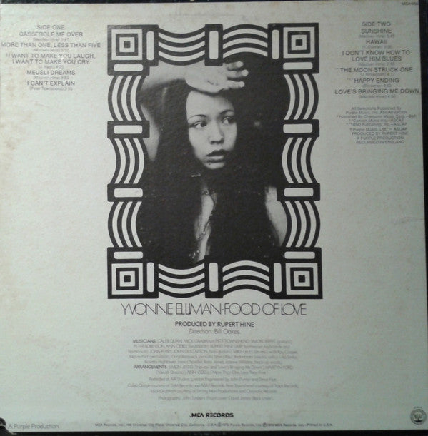 Yvonne Elliman - Food Of Love