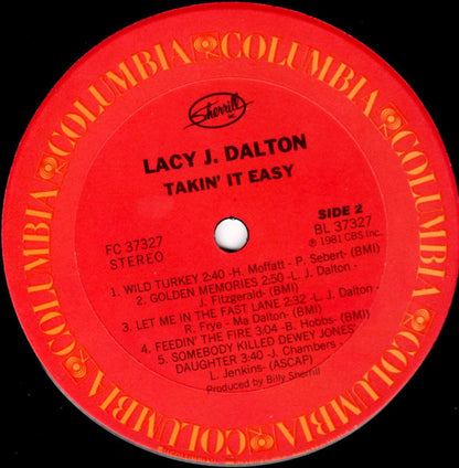 Takin' It Easy - secondary