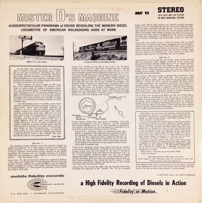 Mister D's Machine - secondary