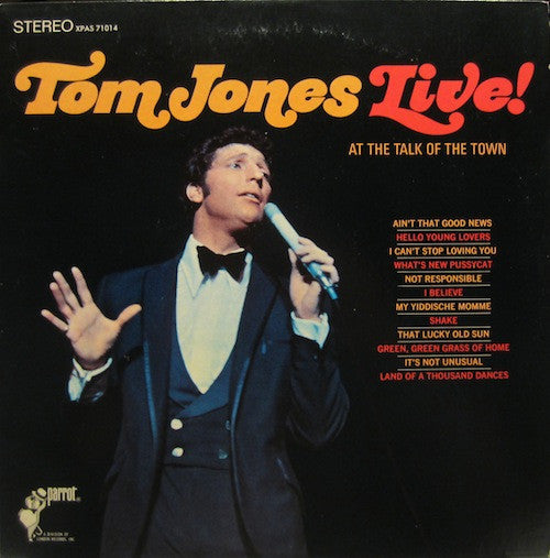 Tom Jones Live! At The Talk Of The Town - primary