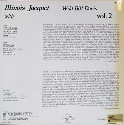 Illinois Jacquet, Wild Bill Davis - Illinois Jacquet With Wild Bill Davis Vol. 2
