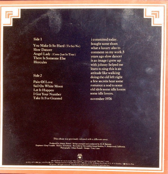 Slow Dancer - secondary