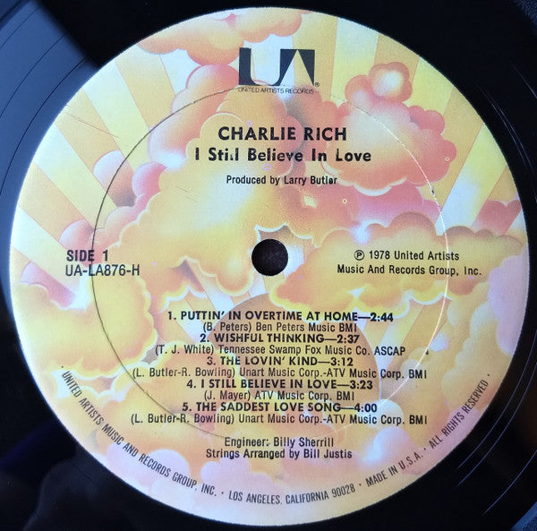 Charlie Rich - I Still Believe In Love