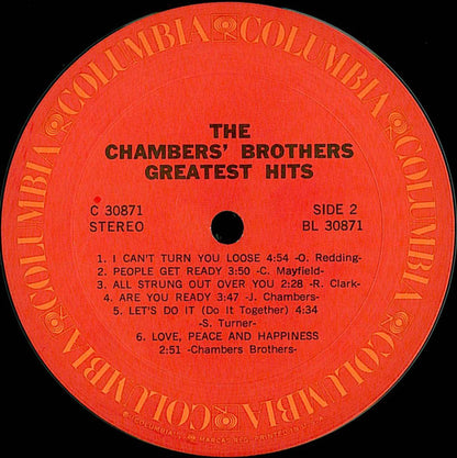 The Chambers Brothers' Greatest Hits - secondary