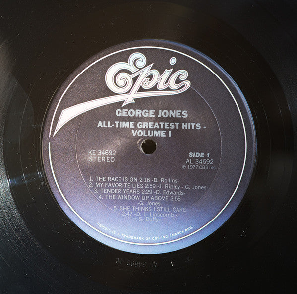 All-Time Greatest Hits Volume I - secondary