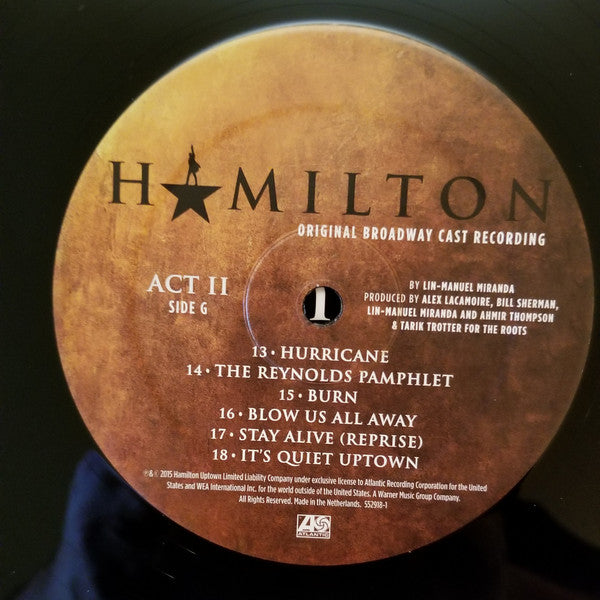 Hamilton: An American Musical (Original Broadway Cast Recording) - secondary