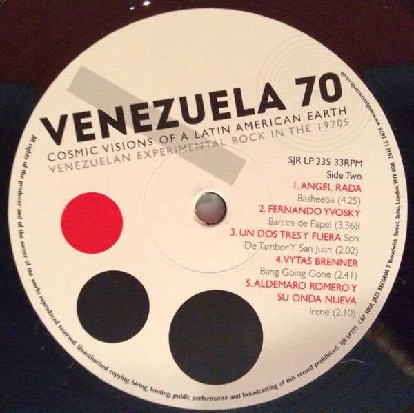 Venezuela 70 (Cosmic Visions Of A Latin American Earth: Venezuelan Experimental Rock In The 1970's) - secondary