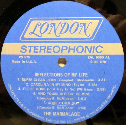 The Marmalade - Reflections Of My Life