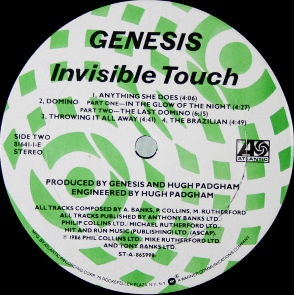 Invisible Touch - secondary