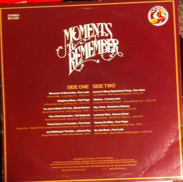 Moments To Remember - secondary