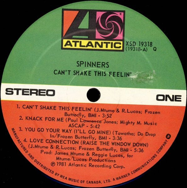 Can't Shake This Feelin' - secondary