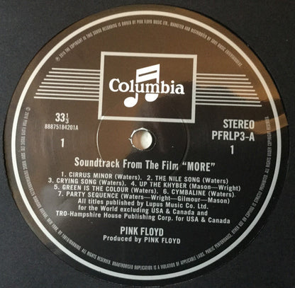 Soundtrack From The Film "More" - secondary