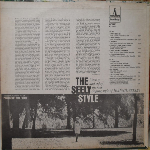 Jeannie Seely - The Seely Style