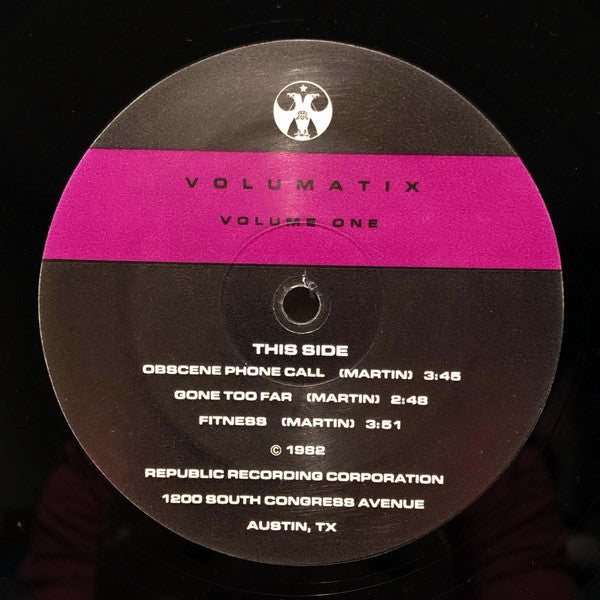 Volume One - secondary