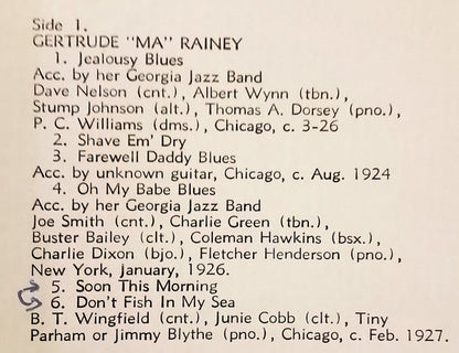 Oh My Babe Blues (1924-1928) Volume 2 - secondary